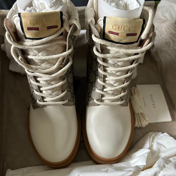 Gucci Lug Sole Ankle Boot - Picture 1 of 4